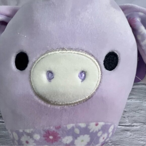 Squishmallows Delzi The Lilac Donkey Soft Plush Stuffed Animal - Picture 2 of 10